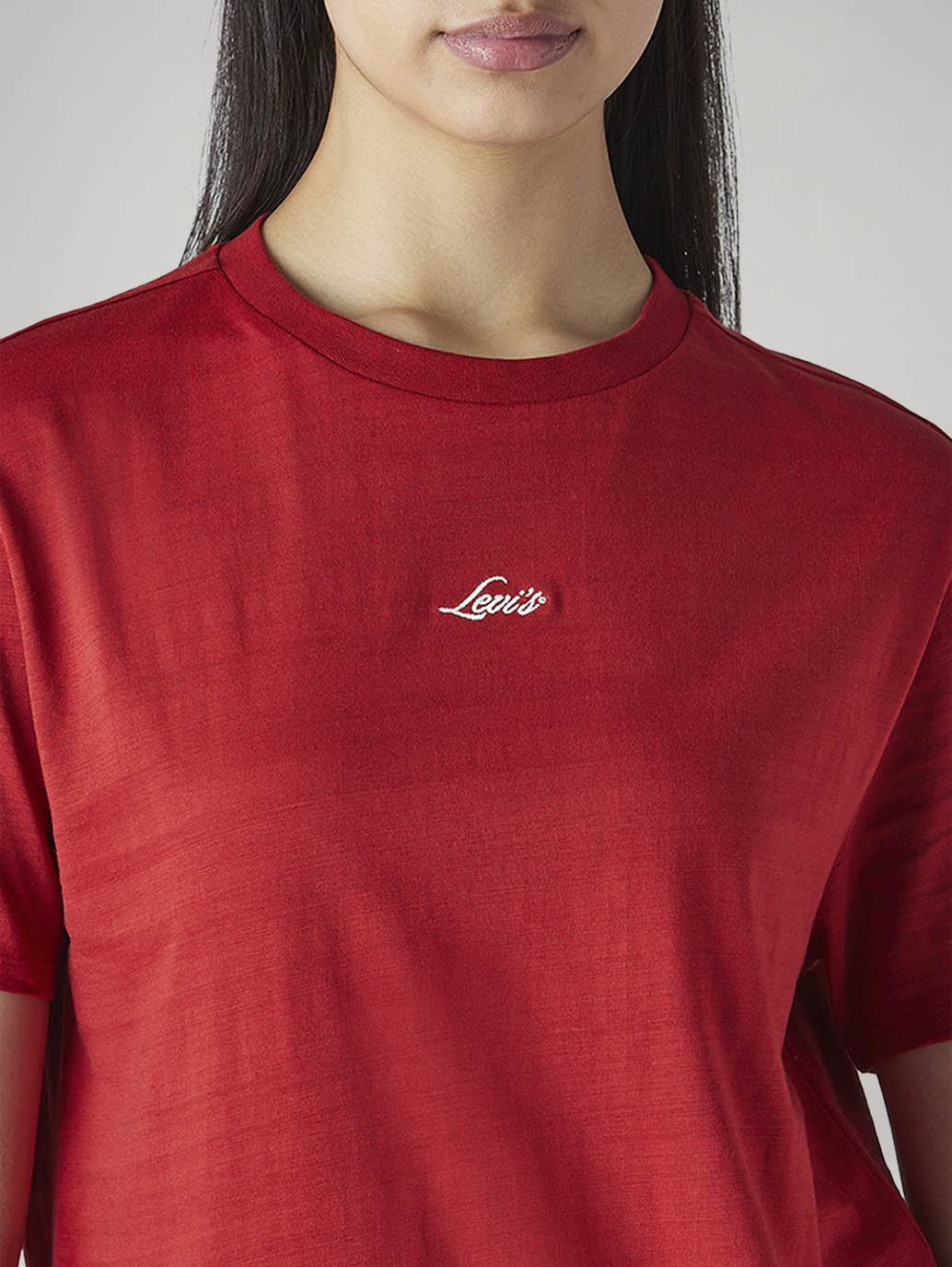 Women's Solid Relaxed Fit T-shirt