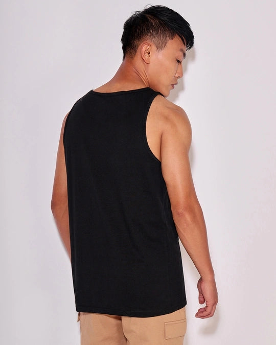 Men's Jet Black Vest