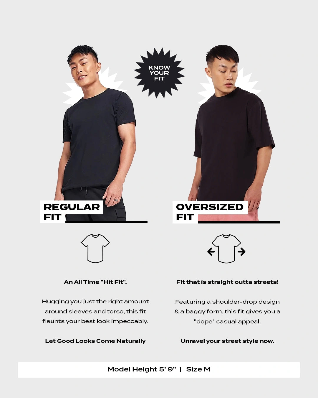 Men's Black Spirit Of Vengeance Graphic Printed Oversized T-shirt